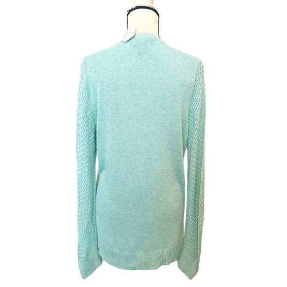 NWT Ann Taylor LOFT Long Sleeve Crew Neck Knit Tunic Sweater Size XL - Picture 2 of 5